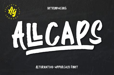 All Caps - Free Font - Dealjumbo.com — Discounted design bundles with ...