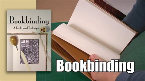 Bookbinding: A Traditional Technique - YouTube