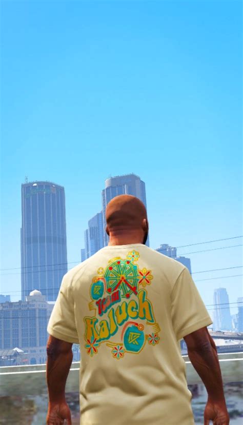 Franklin Team Kaluch T-shirt [OIV] V1.0 – GTA 5 mod