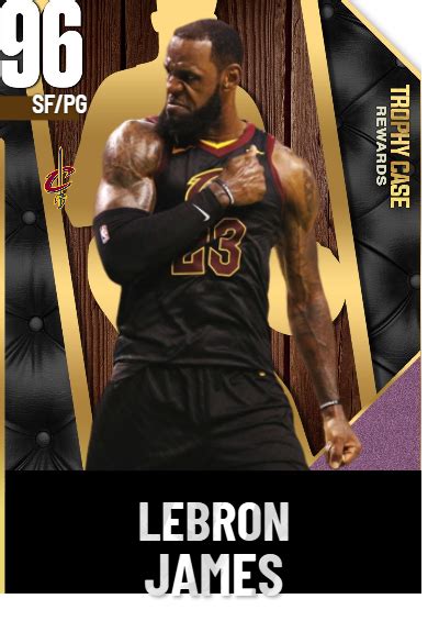 NBA 2K22 | 2KDB Custom Card (Lebron James Trophy Case )