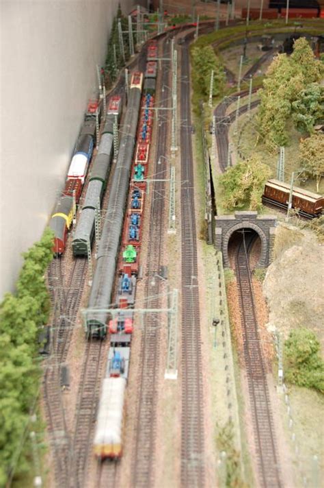 Marklin Model Train HO scale layout