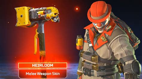 I FINALLY GOT THE SHINY CAUSTIC HEIRLOOM BOIS in Apex Legends - YouTube