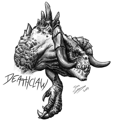 Fallout 4 Deathclaw by Hampamatta on DeviantArt