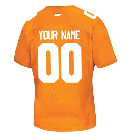 Women's Tennessee Volunteers Custom Replica Football Jersey - Orange ...