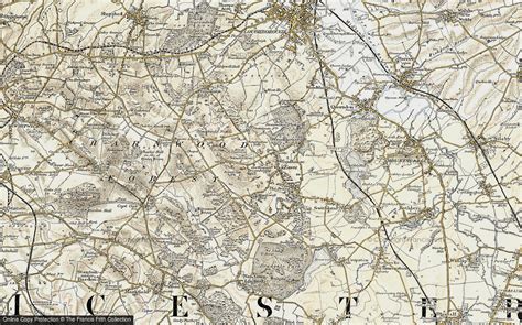 Historic Ordnance Survey Map of Woodhouse Eaves, 1902-1903