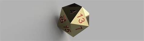 icosahedron 3D model 3D printable | CGTrader