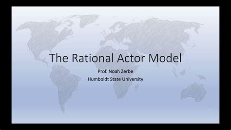 😱 Rational actor model. Rational Actor Model And The Victimised Actor ...