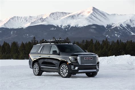 Download SUV Black Car Car GMC Vehicle GMC Yukon Denali 4k Ultra HD Wallpaper