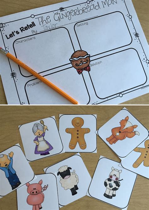 Gingerbread Man Story Printables