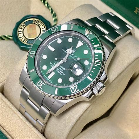 Rolex Submariner Green Dial HULK 116610LV-0002 | canoeracing.org.uk