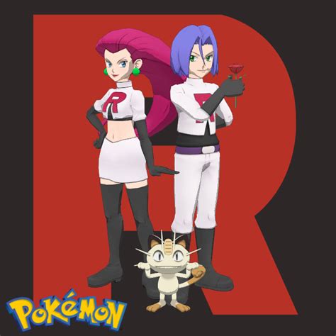 Team Rocket Trio (Pokemon Masters style) by MysteryArt901 on DeviantArt