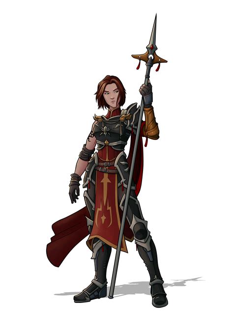 [Art] Velaina Thurbrow - Paladin, Oath of Vengeance : r/DnD