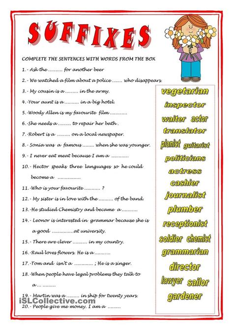 SUFFIXES | Suffixes worksheets, Worksheets, Base words