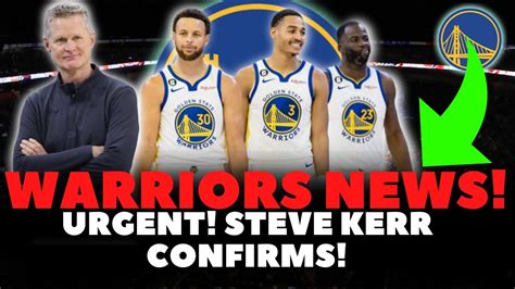 ⛔️LATEST NEWS! GOLDEN STATE WARRIORS NEWS UPDATE TODAY! WARRIORS NEWS!⛹ ...