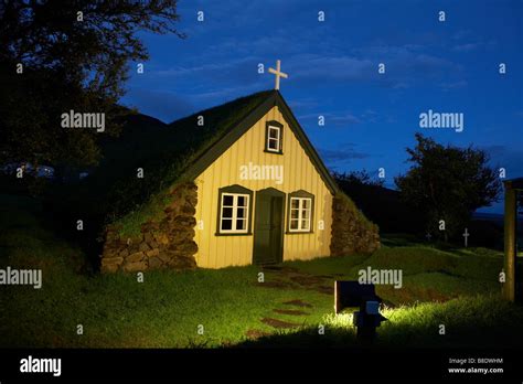 Hof Church, Iceland Stock Photo - Alamy