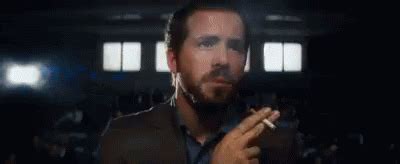 Cigarette GIF - Smooth RyanReynolds Cinema - Discover & Share GIFs