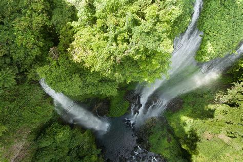 Beautiful tropical waterfall. Bali,Indonesia. (1461519) | Nature | Design Bundles