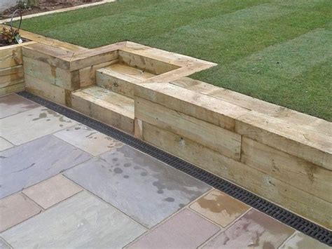 Pin on backyard landscaping ideas layout | Landscaping retaining walls, Back garden design ...