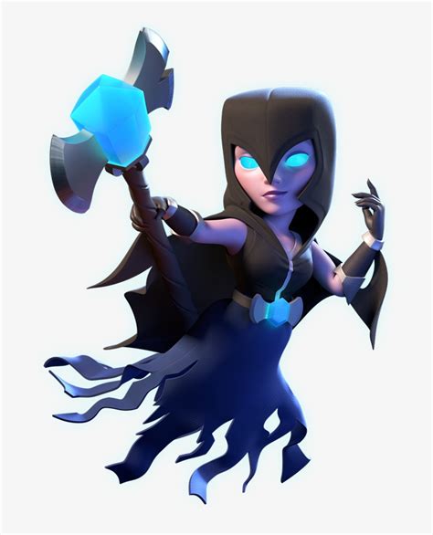 Clash Royale Witch Png - Night Witch Clash Royale Png - Free Transparent PNG Download - PNGkey