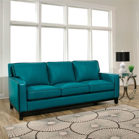 20+ Turquoise Blue Leather Couch – The Urban Decor