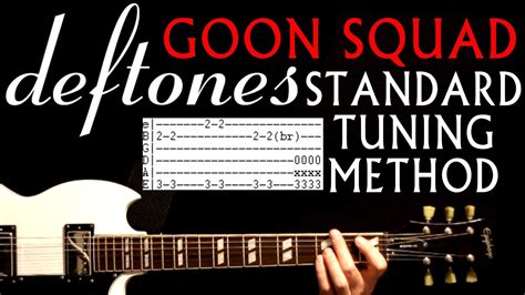 Deftones Goon Squad Guitar Lesson / Guitar Tabs / Guitar Tutorial / Guitar Chords / Guitar Cover ...