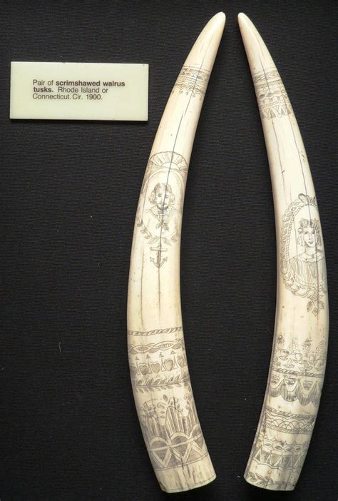 Scrimshaw | Whalebone, Ivory & Carving | Britannica