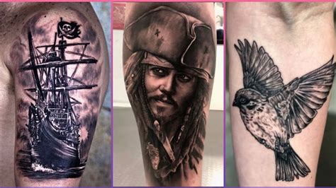 20+ Amazing JACK SPARROW Tattoo Designs | Black Bird Tattoos Collections | Johnny Depp Tattoos ...