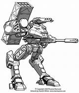 Coloring Mech Pages X4 Printable Hyaku Shiki Book Template Mecha  sketch template