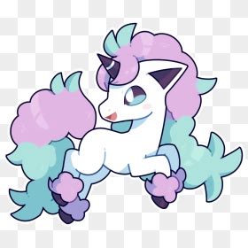 Galarian Ponyta - Galarian Ponyta Transparent, HD Png Download - vhv