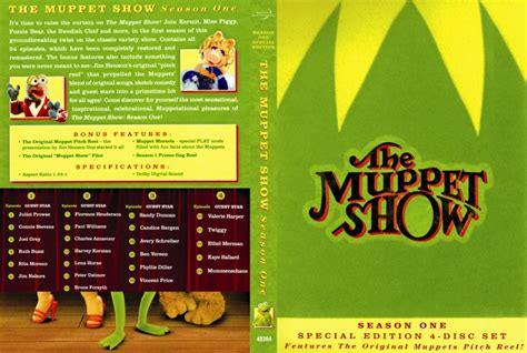 The Muppet Show Season 1 - TV DVD Scanned Covers - 526The Muppet Show Season 1 :: DVD Covers