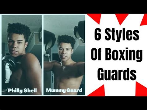 6 Styles Of Boxing Guards - YouTube