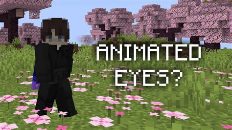 How to make animated Minecraft EYES? - YouTube