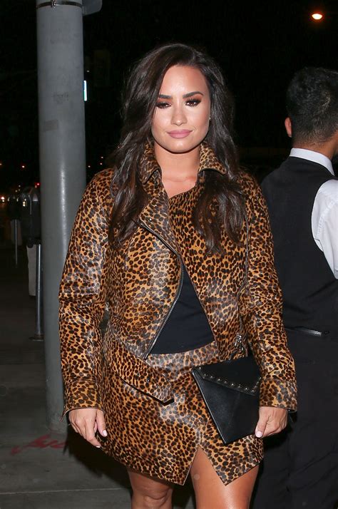 Demi Lovato - Out For Dinner at New Hollywood Hotspot CATCH in West ...