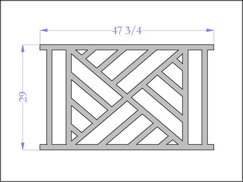 The Chippendale III Panel | Porch railing designs, Porch railing ...