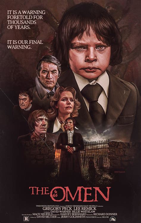 THE OMEN (1976) poster design by Chris Barnes in 2024 | The omen, Movie ...