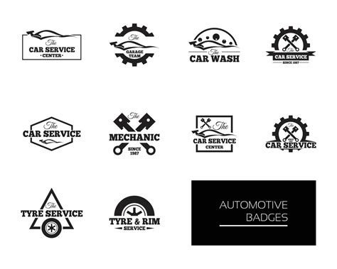 Auto Parts Logo Vector Art, Icons, and Graphics for Free Download