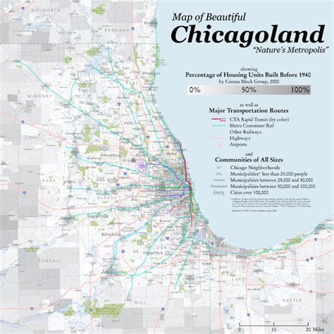 Responder Excretar oxígeno chicagoland map Río arriba Persona sí mismo