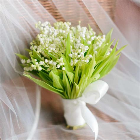 23 Beautiful Lily of the Valley Wedding Bouquets