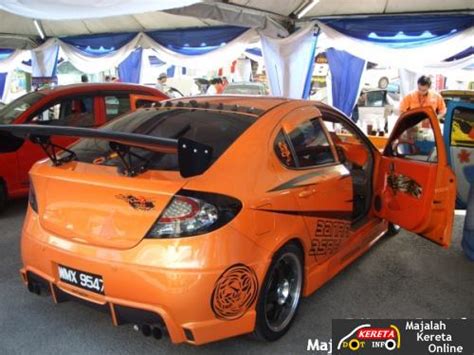 MODIFIED PROTON GEN 2 WITH CUSTOM BODYKIT & PERDANA V6 WITH MODIFIED ENGINE