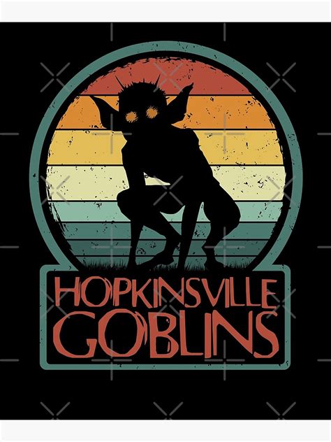 "Hopkinsville Goblins - Cool Retro Vintage Kentucky Goblin - Original Cryptid Artwork" Poster by ...