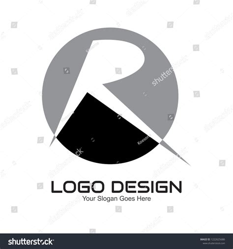 Vector Logo Design Letter Circle Template Stock Vector (Royalty Free ...