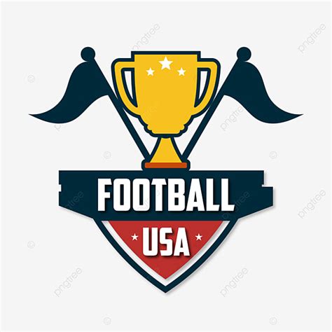 Usa Clipart Transparent Background, Football Usa Design, Modern ...