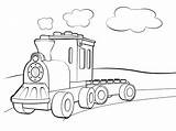 LEGO Duplo Coloring Pages  Free Printable For Kids sketch template