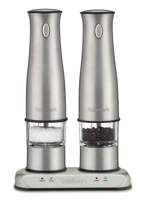 Cuisinart SP-2 Stainless Steel Rechargeable Salt and Pepper Mills- Buy ...