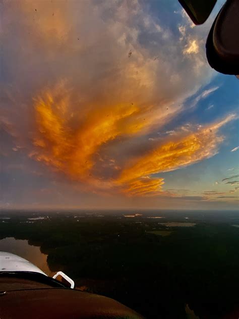 Supercell at dusk : r/CLOUDS