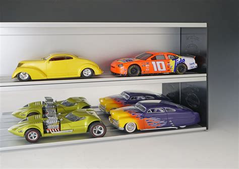 Diecast Car Display Case (1:24 Scale for Custom Widths) - Showcase Express