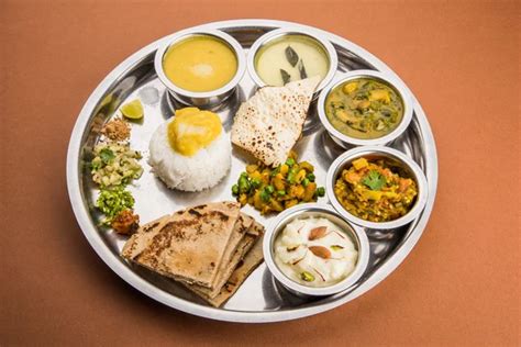 Maharashtrian or marathi food platter or marathi food thali , pune ...