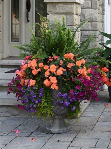 48 Stunning Spring Garden Ideas for Front Yard and Backyard Landscaping | Garden pots, Diy ...