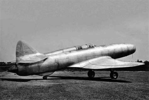 Italian Campini Caproni CC.1 experimental jet fighter | Wwii aircraft ...