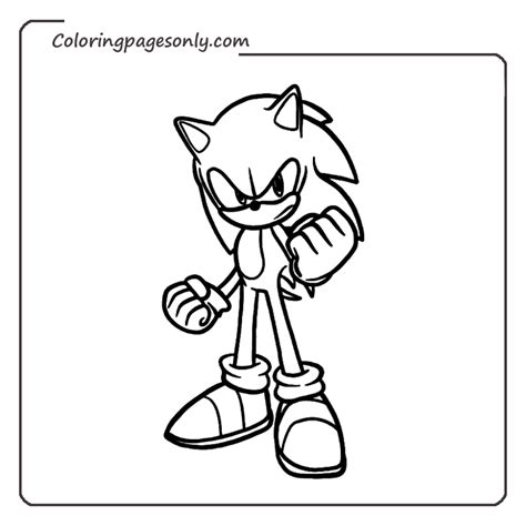 63 Sonic the Hedgehog 2 Coloring Pages - ColoringPagesOnly.com